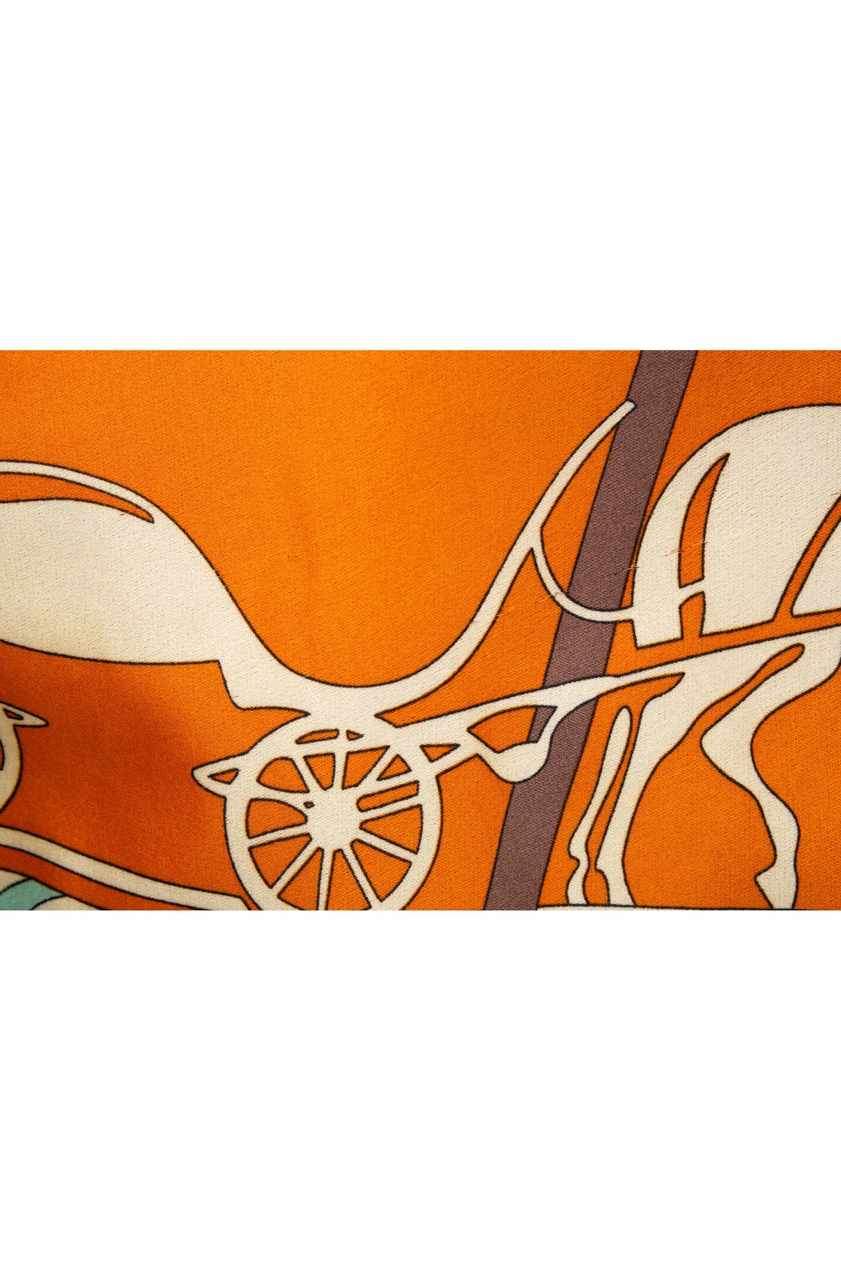 Customized Camo Jacket With Hermes Scarf Accents