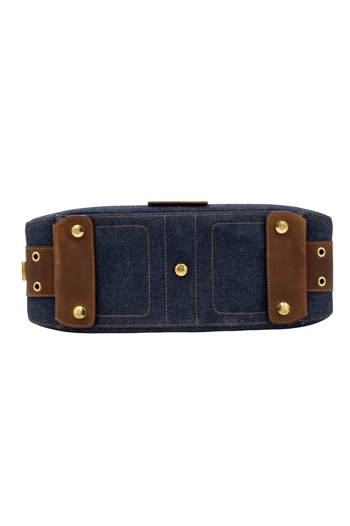 Christian Dior Galliano Street Chic Denim Purse 1 Pouch Y2K