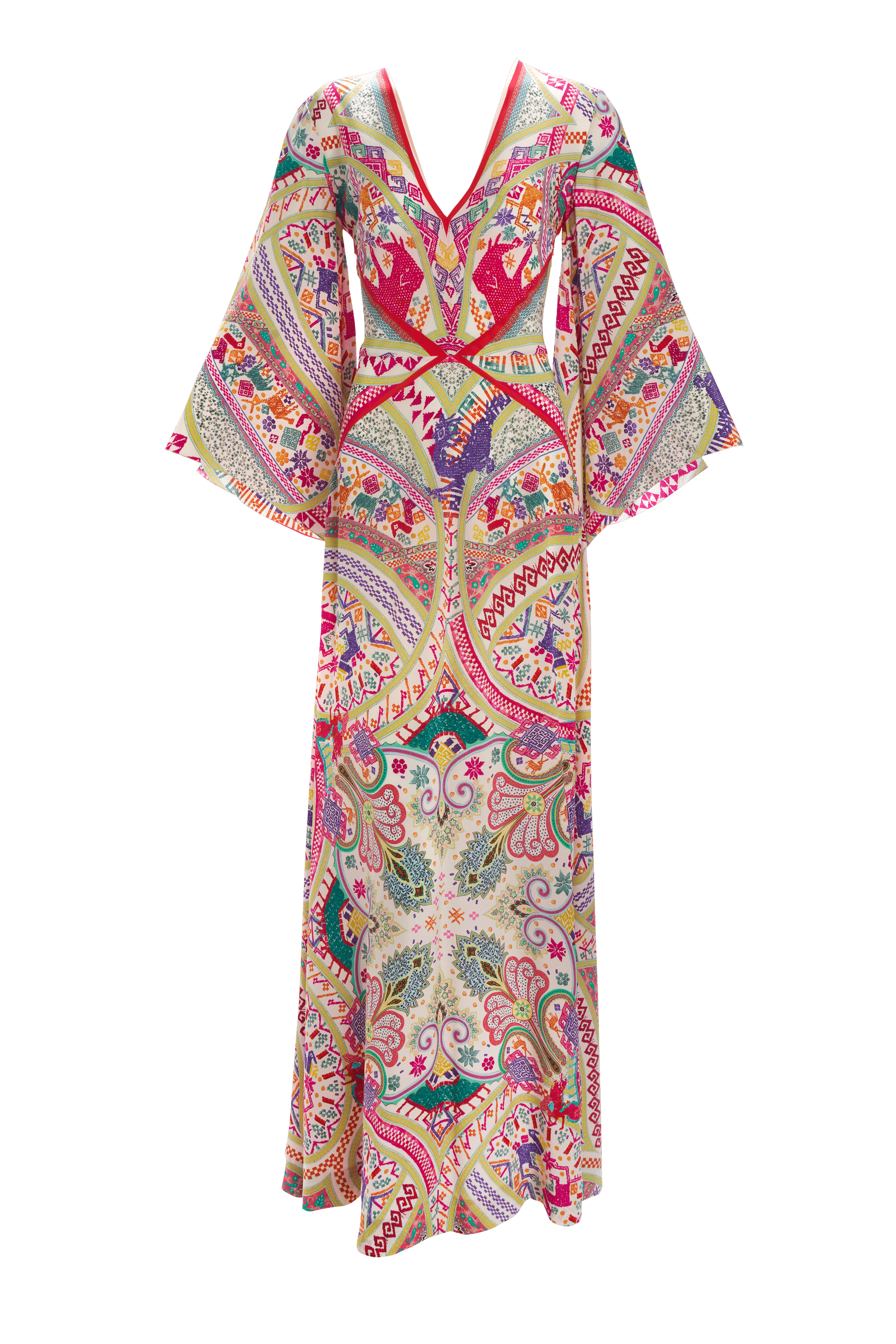 etro maxi dresses ETRO Printed Maxi Dress | Neutrals