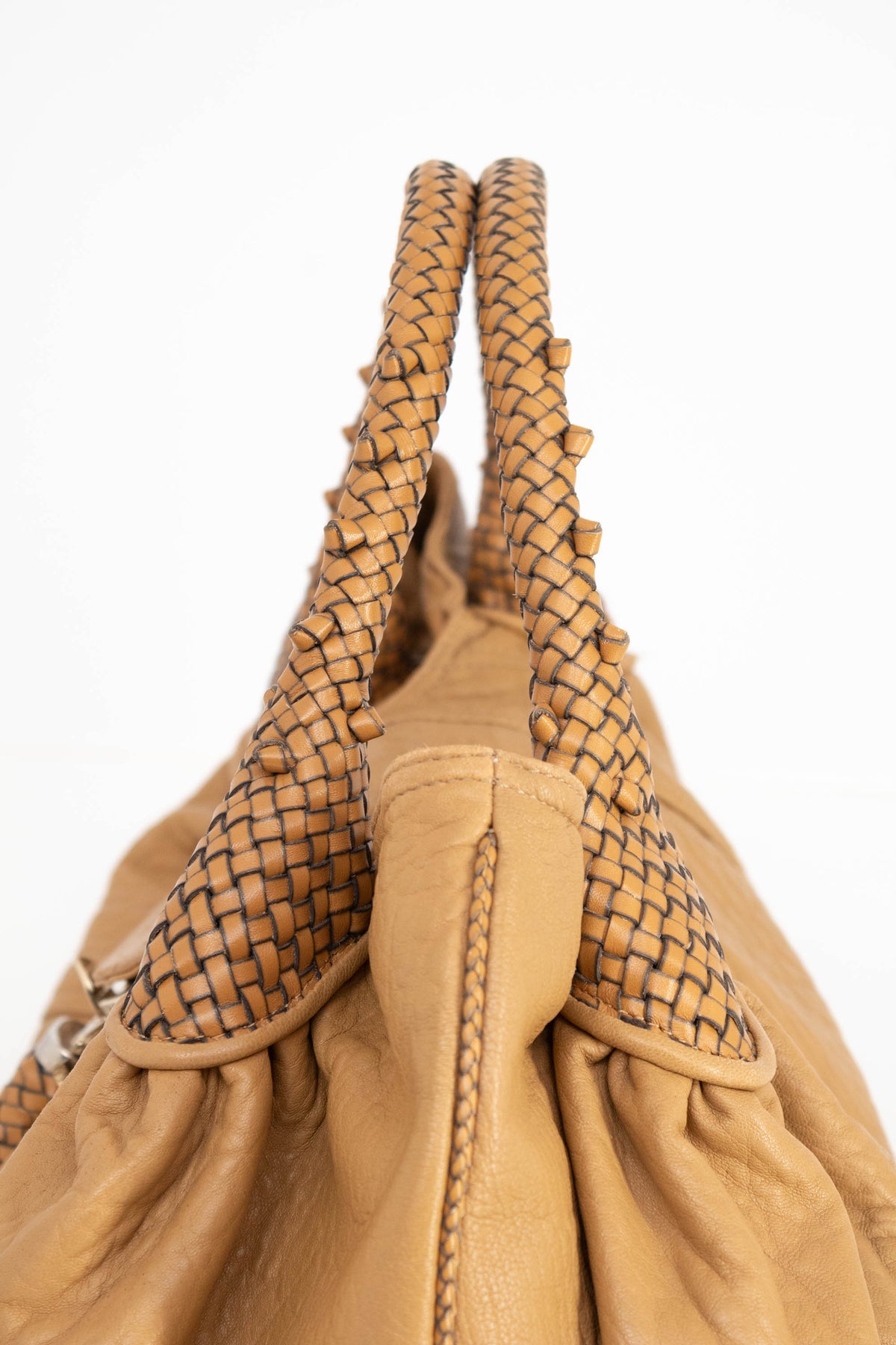 Fendi Light Brown Spy Bag Purse