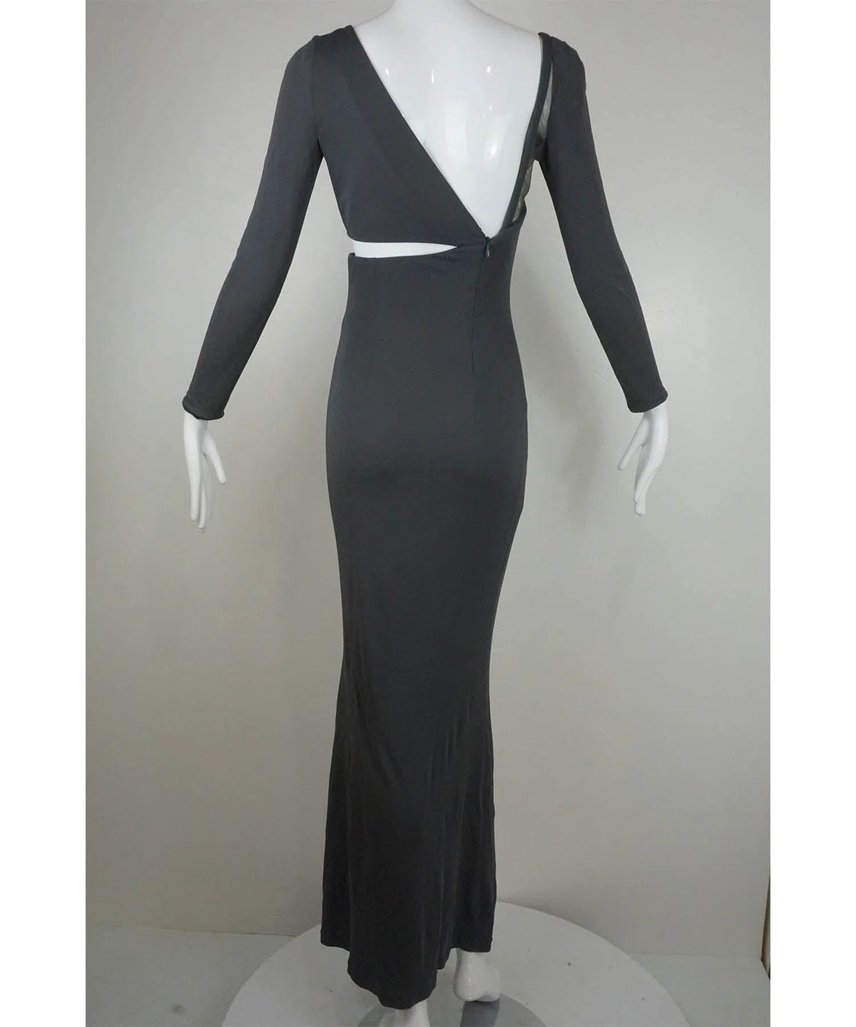 Gianni Versace Vintage Jersey Cut Out Gown 1990&#39;s