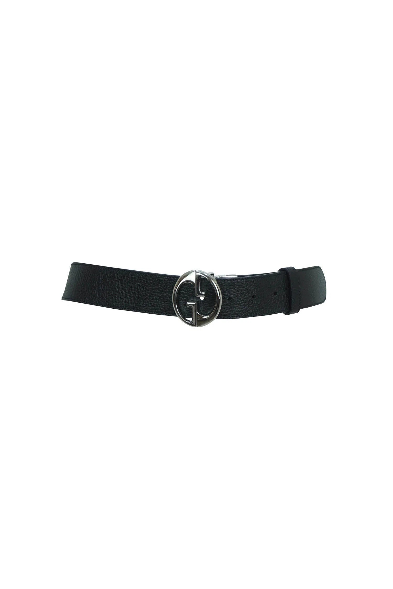 Gucci Black or Blue Reversible GG Belt Size 80/32 - Foxy Couture Carmel