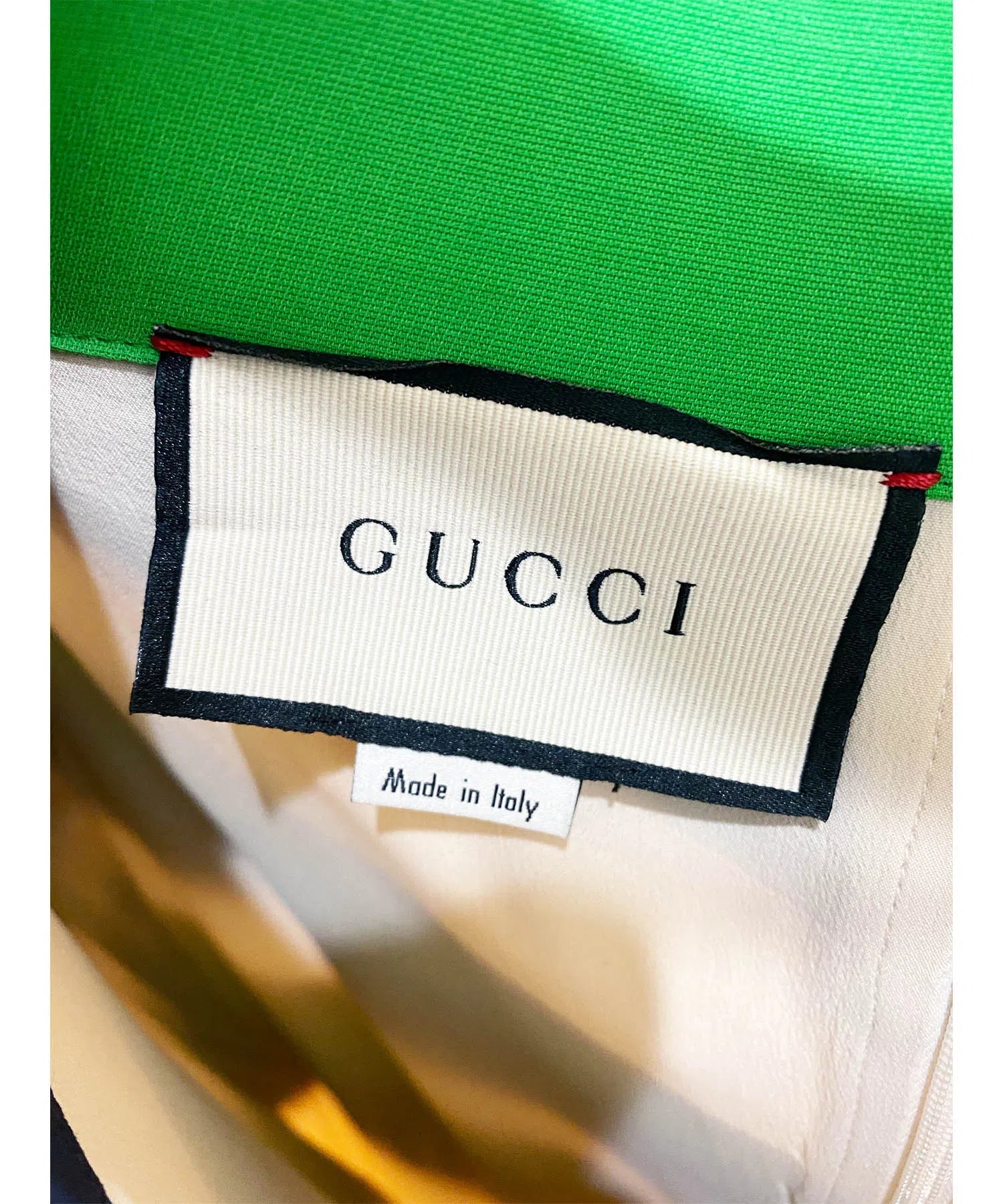 Gucci Chevron A-Line Dress - Foxy Couture Carmel