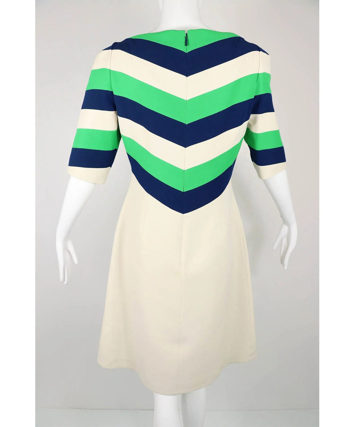 Gucci Chevron A-Line Dress