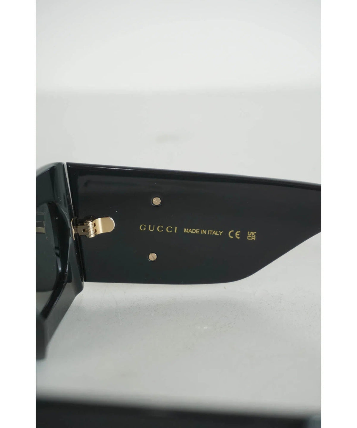 Gucci Marmont Black and Gold Sunglasses