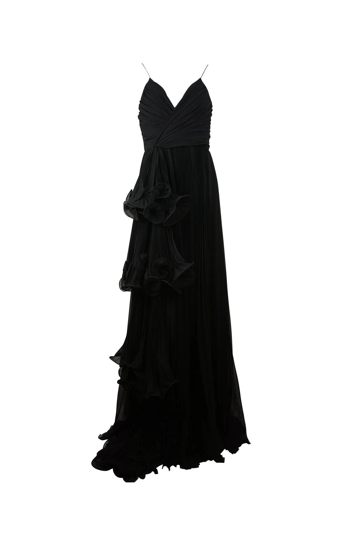 GUCCI★グッチ★素敵！BLACK PLEATED SKIRT MESH BACK DRESS GUCCI | Black Women's Pleated Dress | YOOX