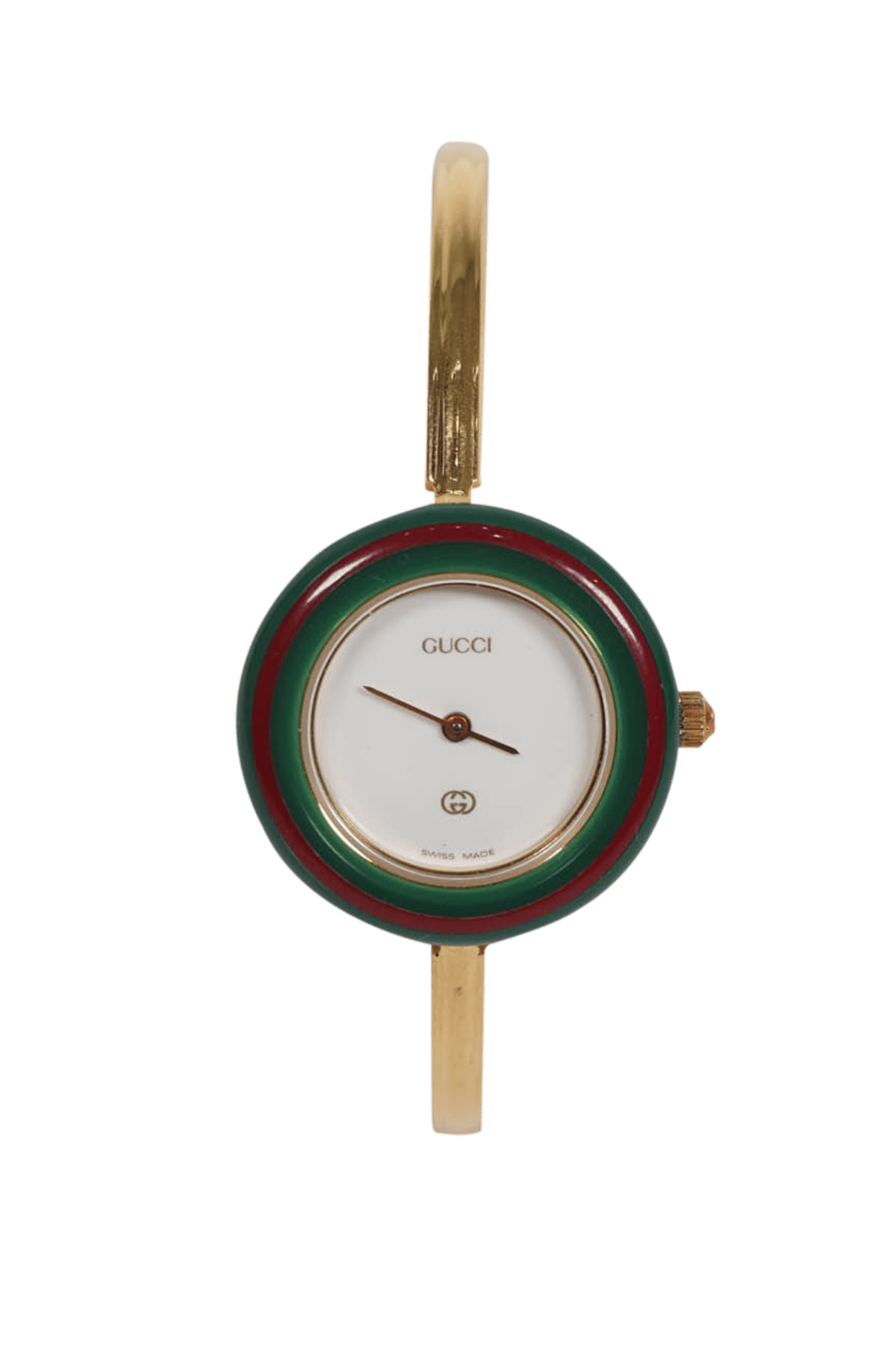 Gucci Vintage Changeable Bezel Watch 1980's - Foxy Couture Carmel