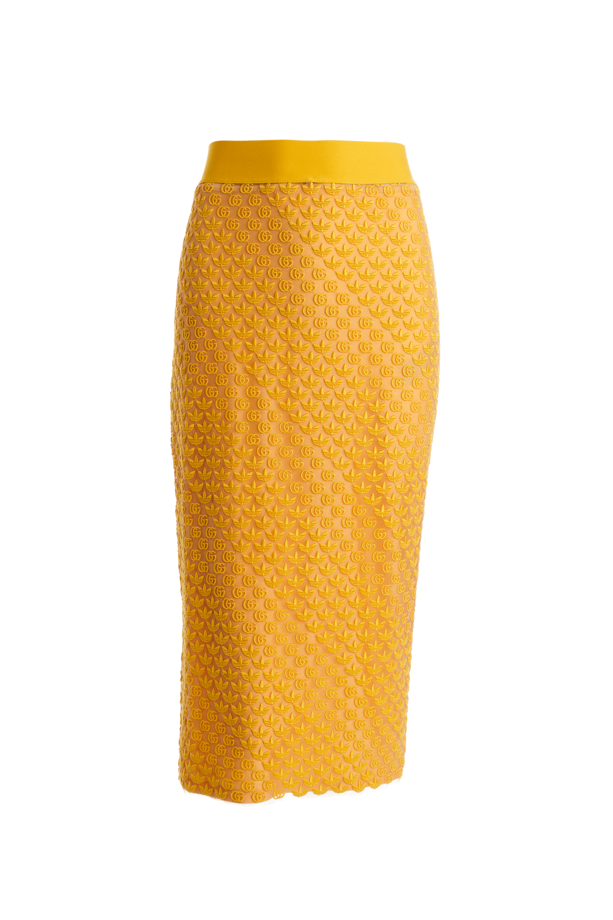 Gucci x Adidas Yellow Sport Skirt