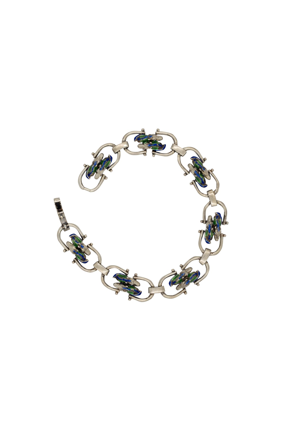 Gucci Sterling Silver and Enamel Horse Choker