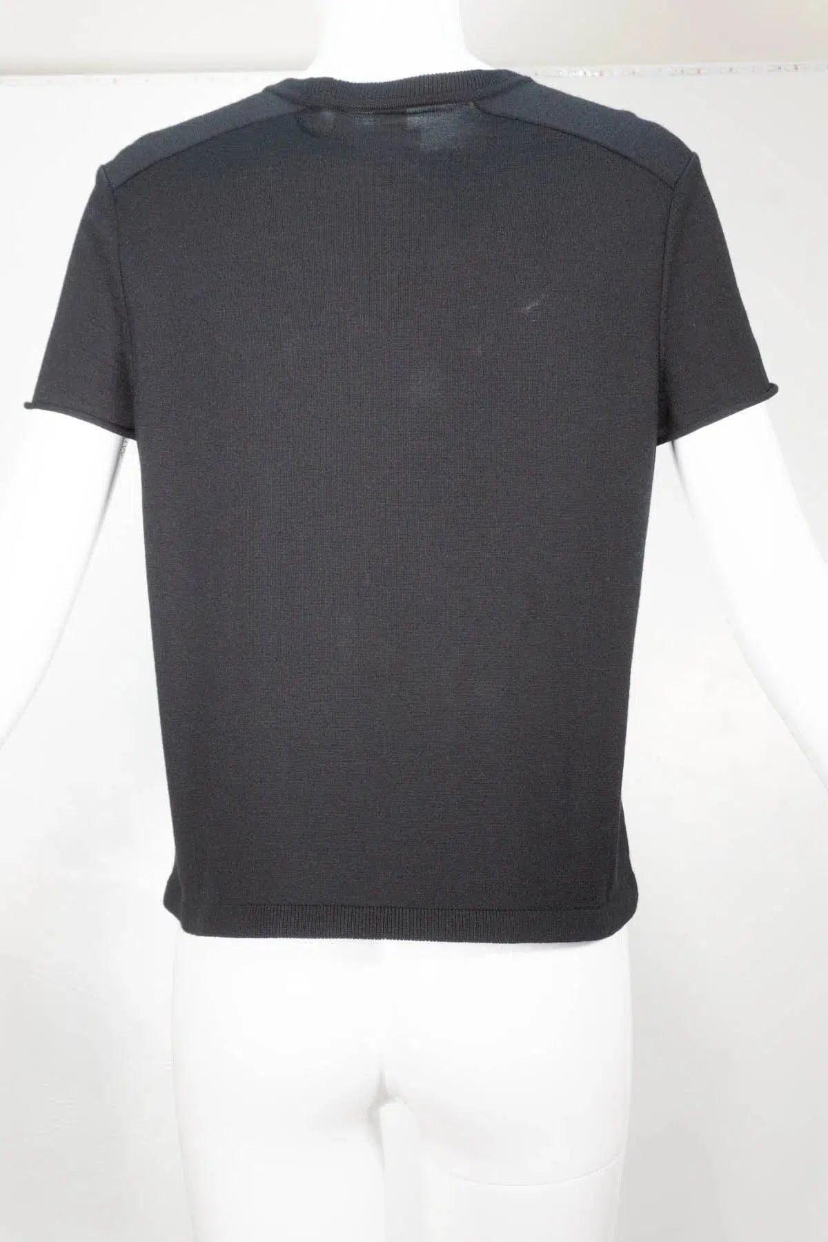 Hermès Astrology Remix Silk Panel Knit Shirt NWT Size 38/M