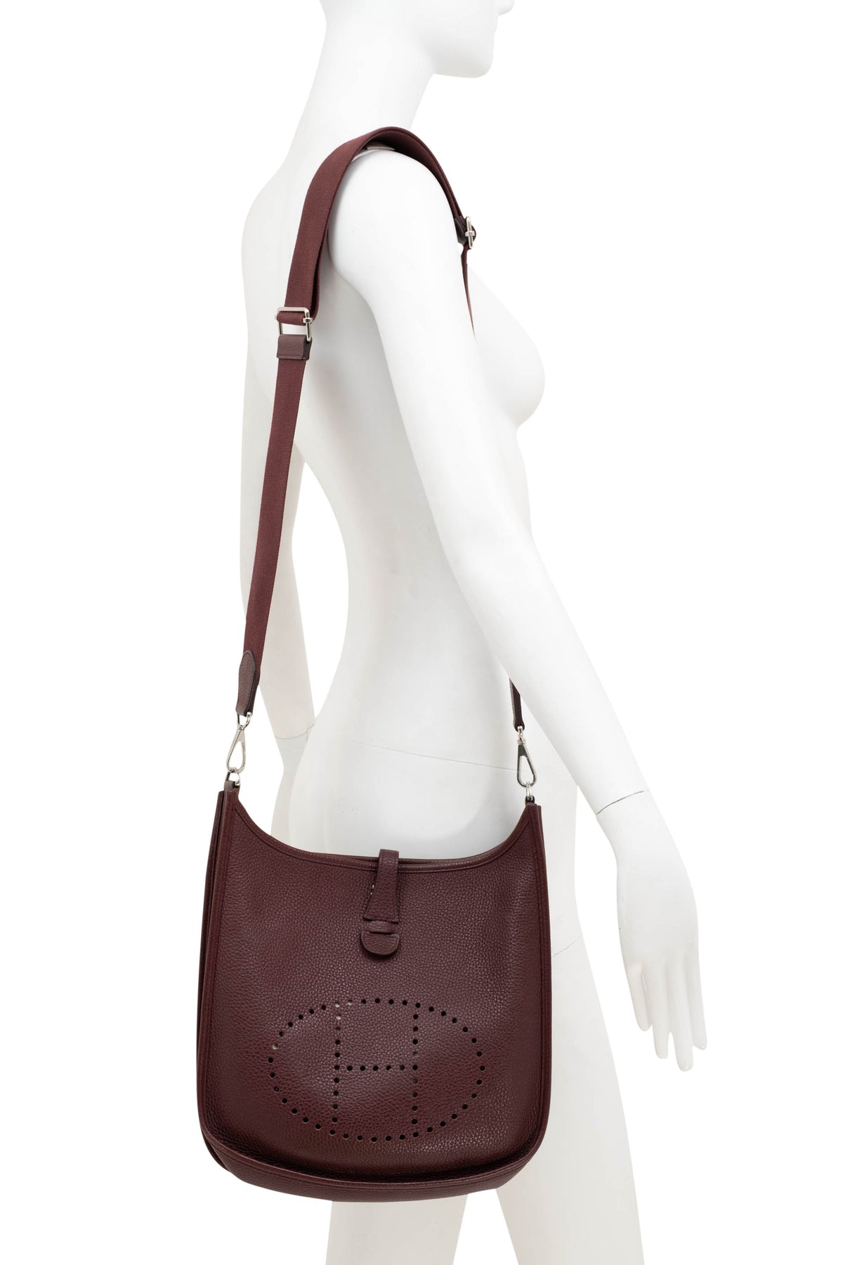 Hermes Evelyne III Bordeaux Clemence Size 29 2017