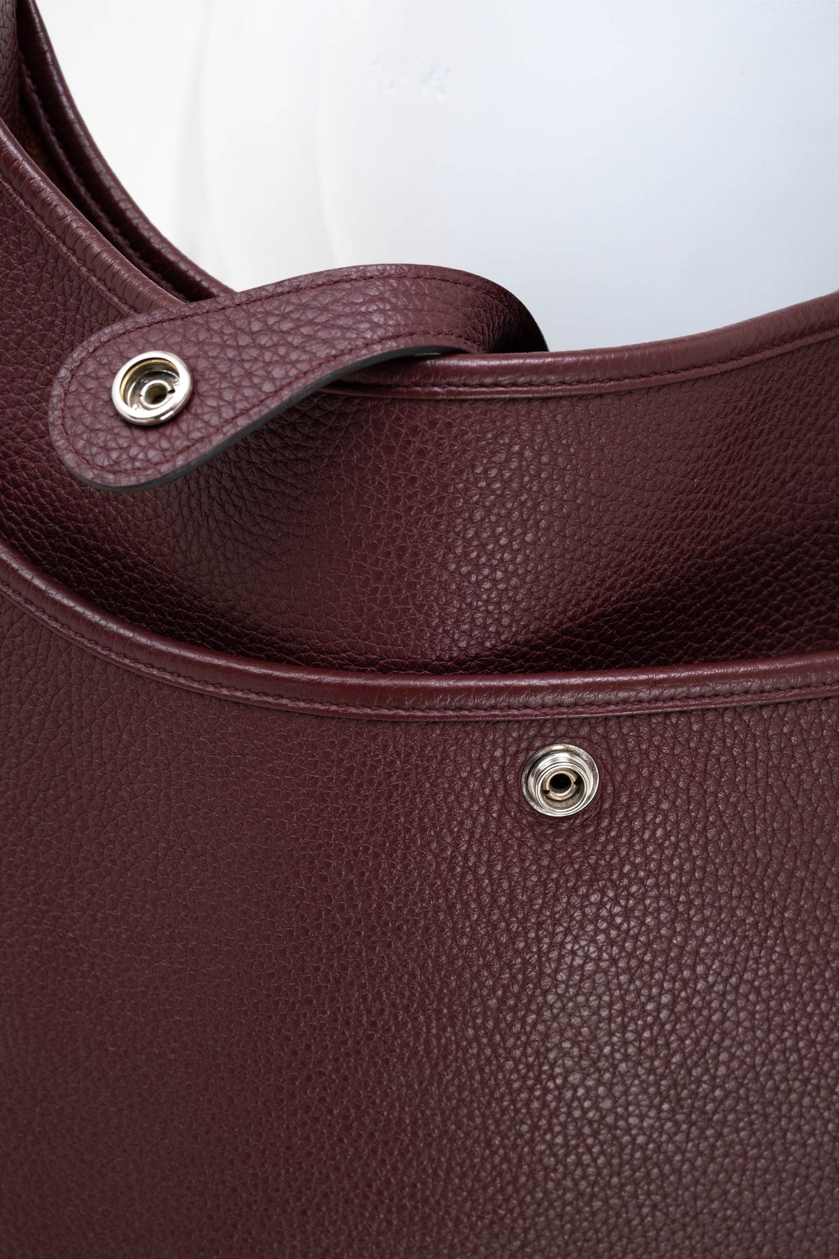 Hermes Evelyne III Bordeaux Clemence Size 29 2017