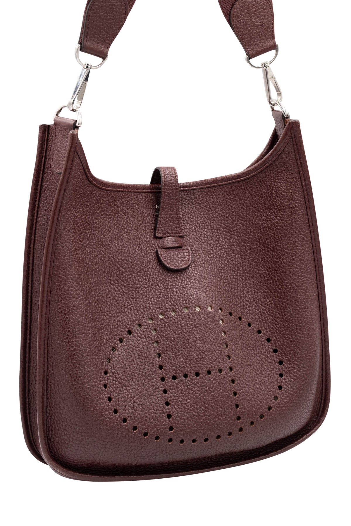 Hermes Evelyne III Bordeaux Clemence Size 29 2017