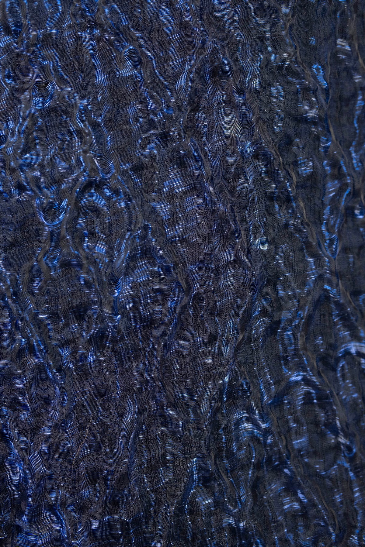 Erdem Sapphire Blue Midi Dress With Shawl FW 2024 Size 6