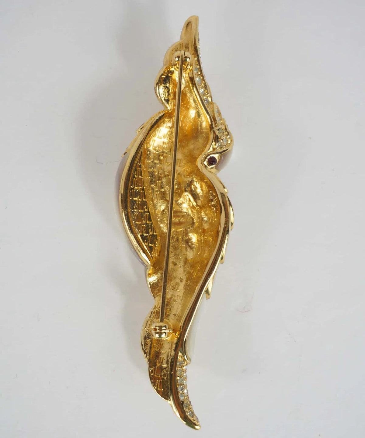 Judith Leiber Cockatiel Brooch