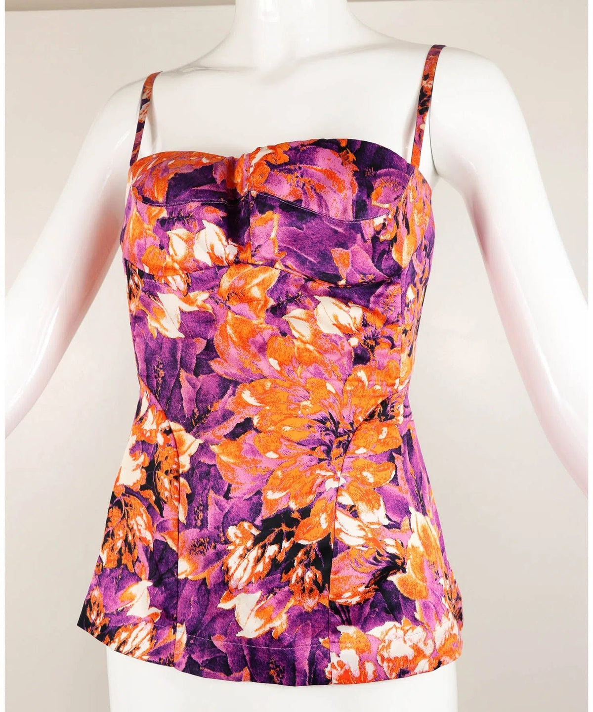 Just Cavalli Floral Bustier