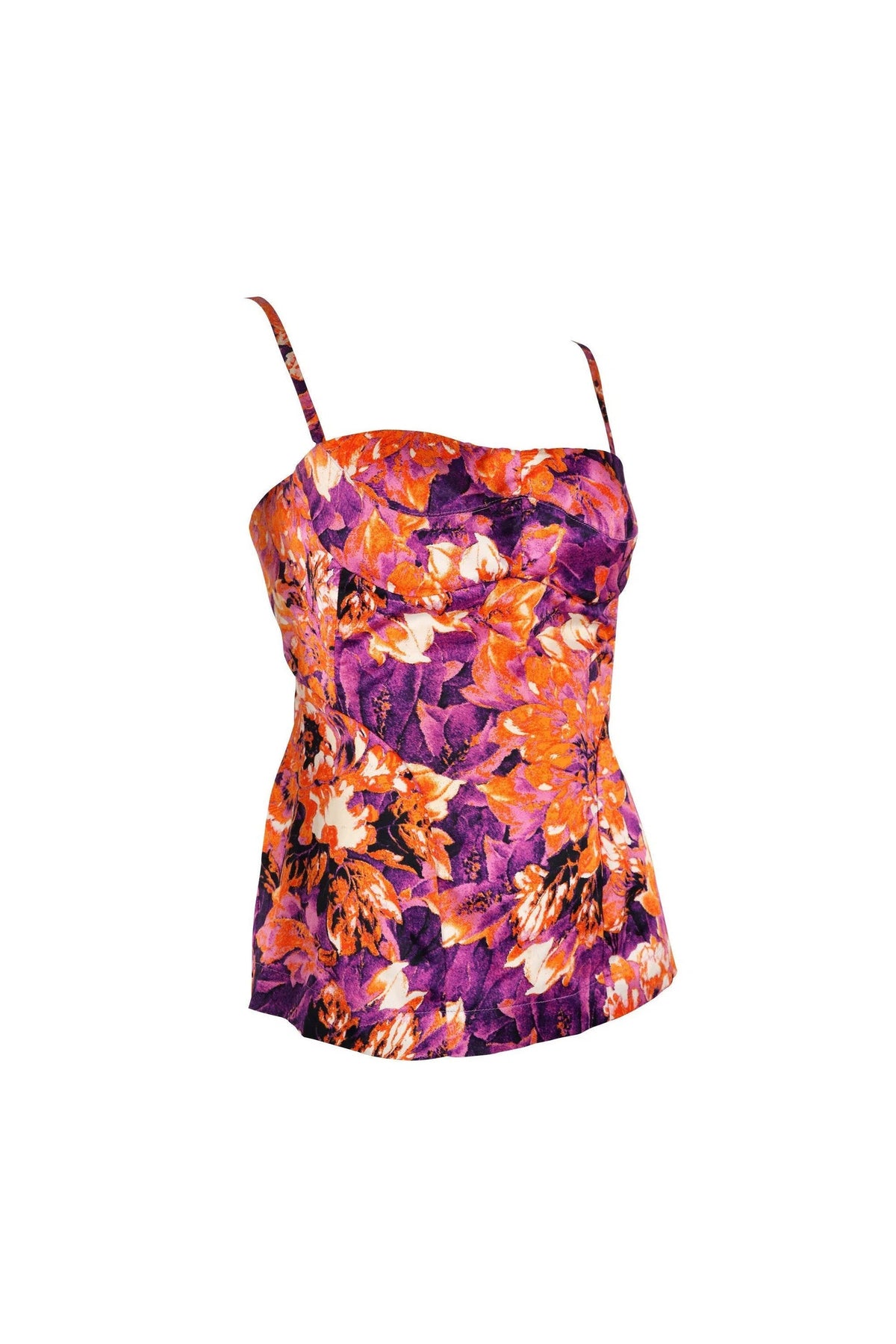 Just Cavalli Floral Bustier