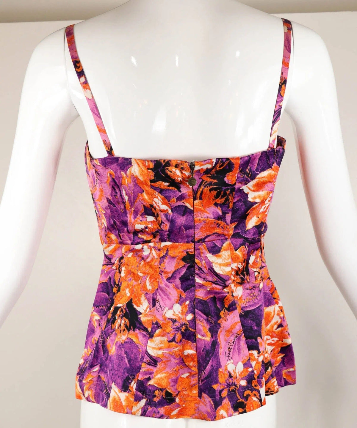 Just Cavalli Floral Bustier