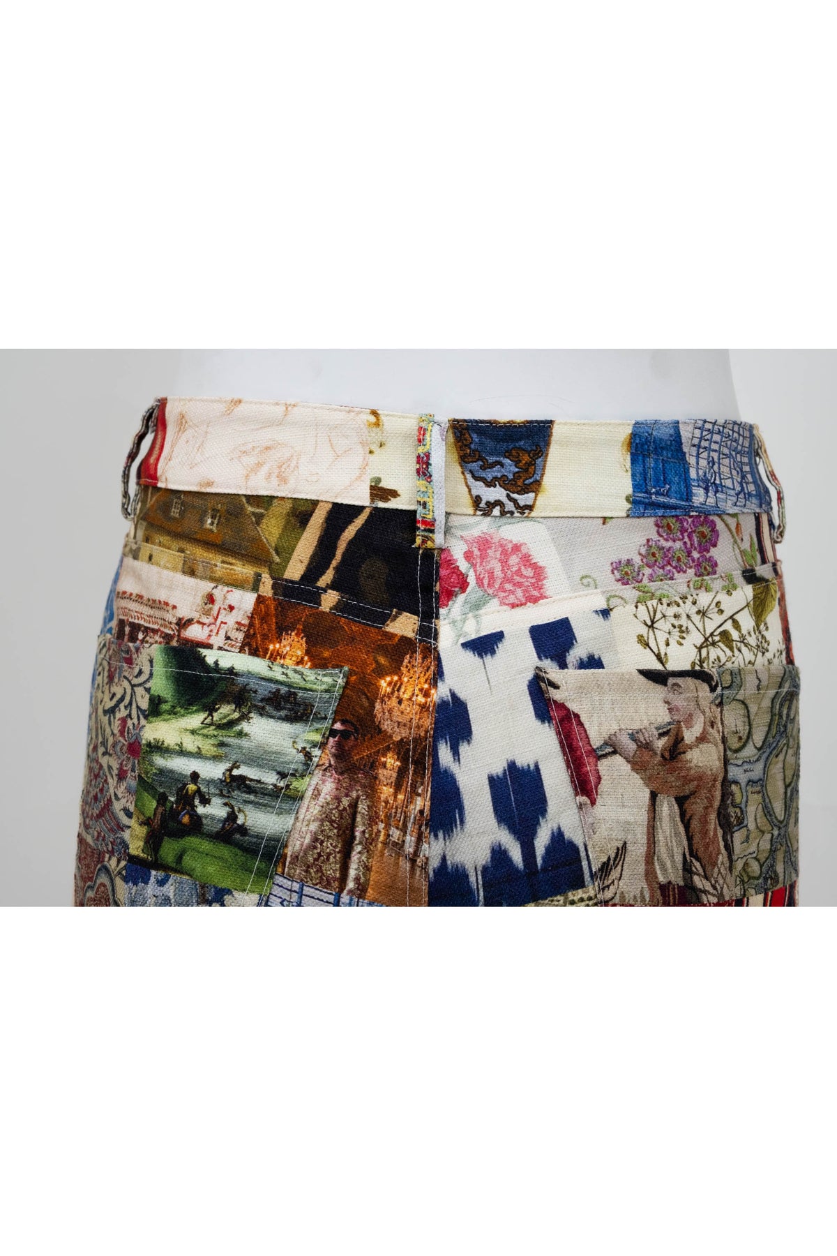Libertine Multi-color Patchwork Bloomsbury Collage Pants