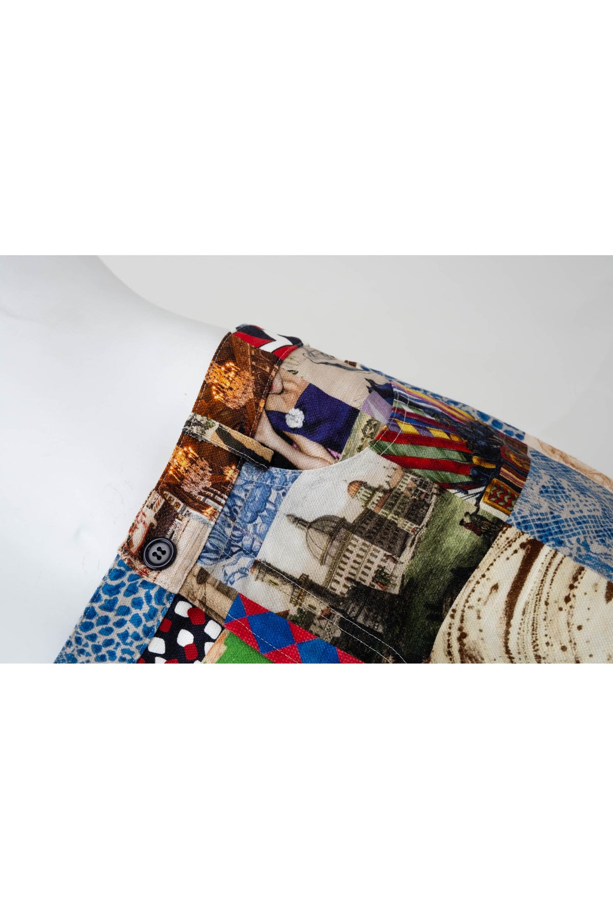 Libertine Multi-color Patchwork Bloomsbury Collage Pants