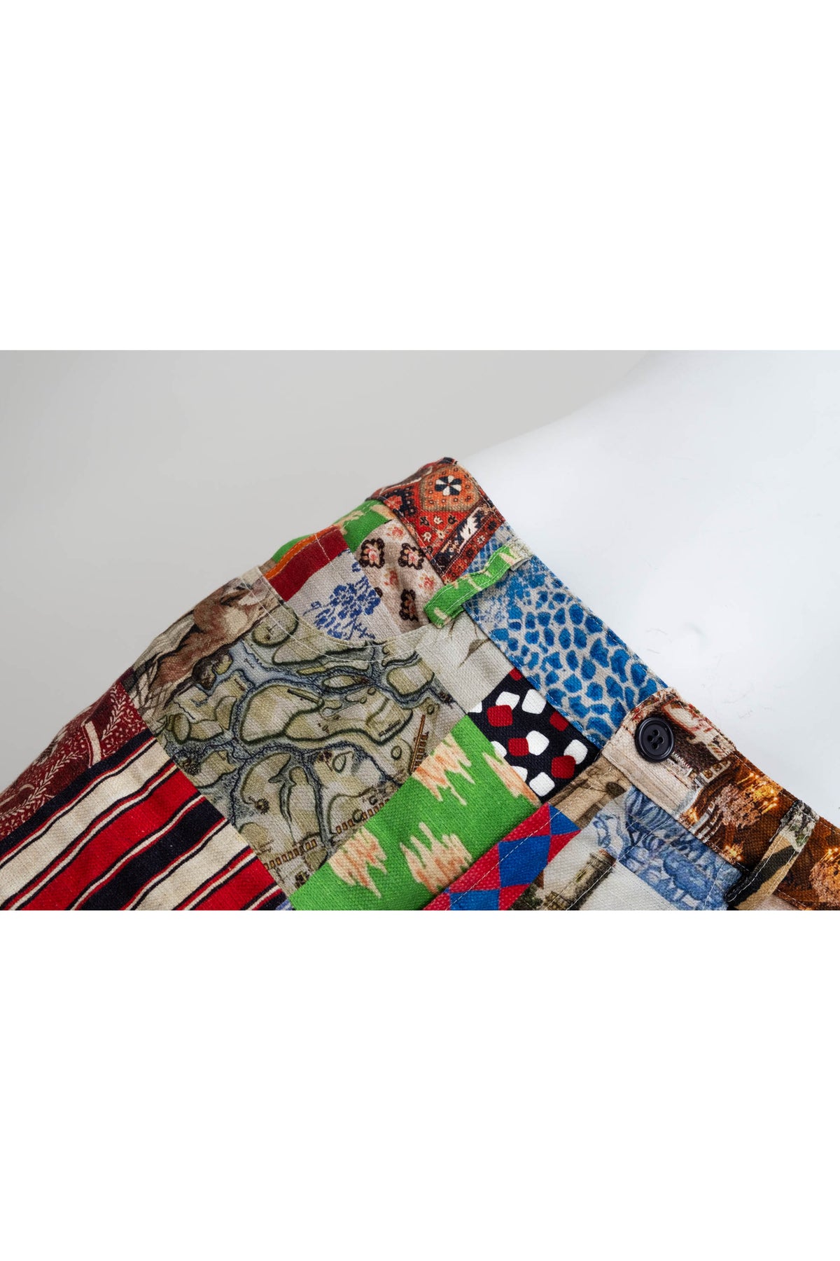 Libertine Multi-color Patchwork Bloomsbury Collage Pants