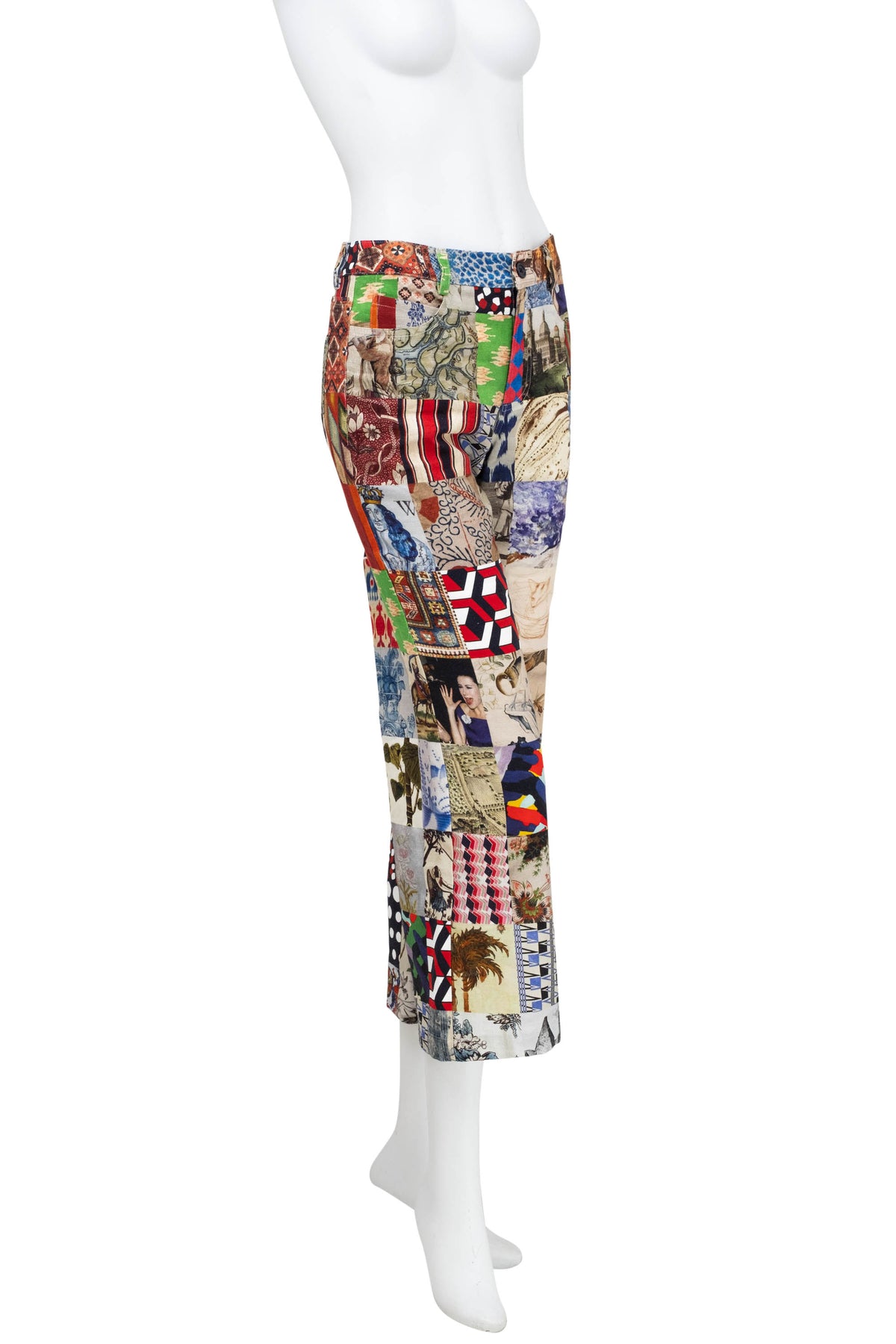 Libertine Multi-color Patchwork Bloomsbury Collage Pants