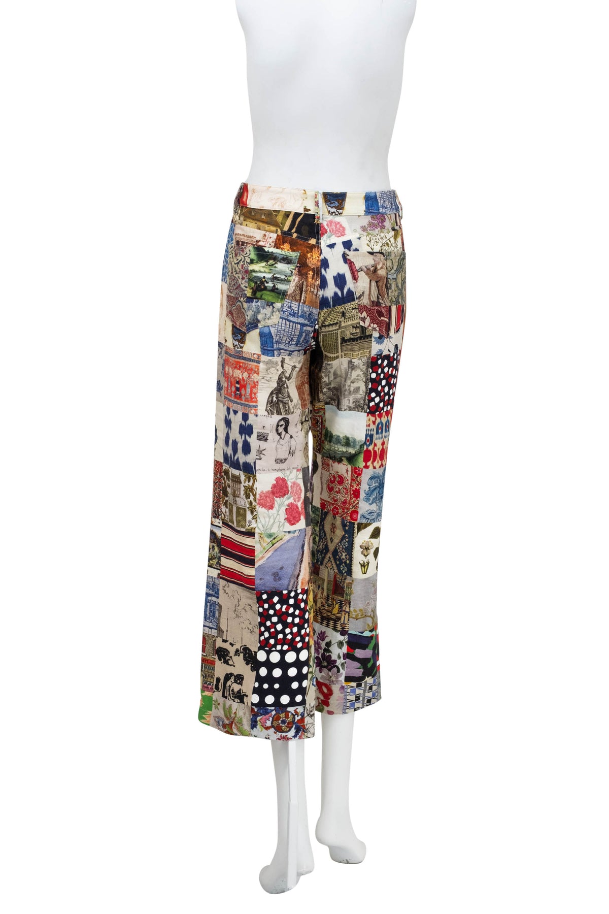 Libertine Multi-color Patchwork Bloomsbury Collage Pants