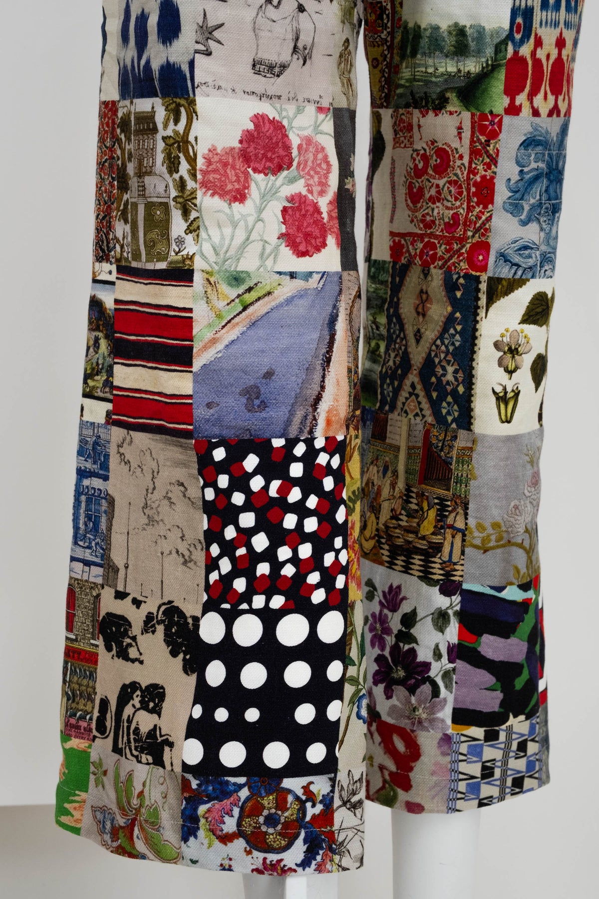 Libertine Multi-color Patchwork Bloomsbury Collage Pants