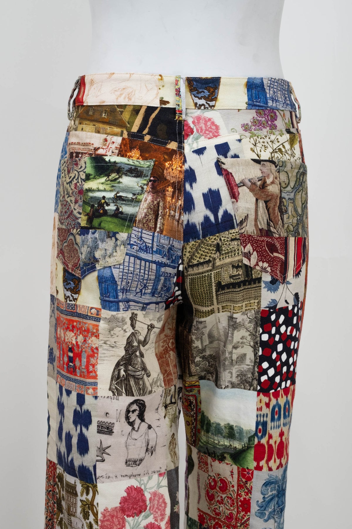 Libertine Multi-color Patchwork Bloomsbury Collage Pants