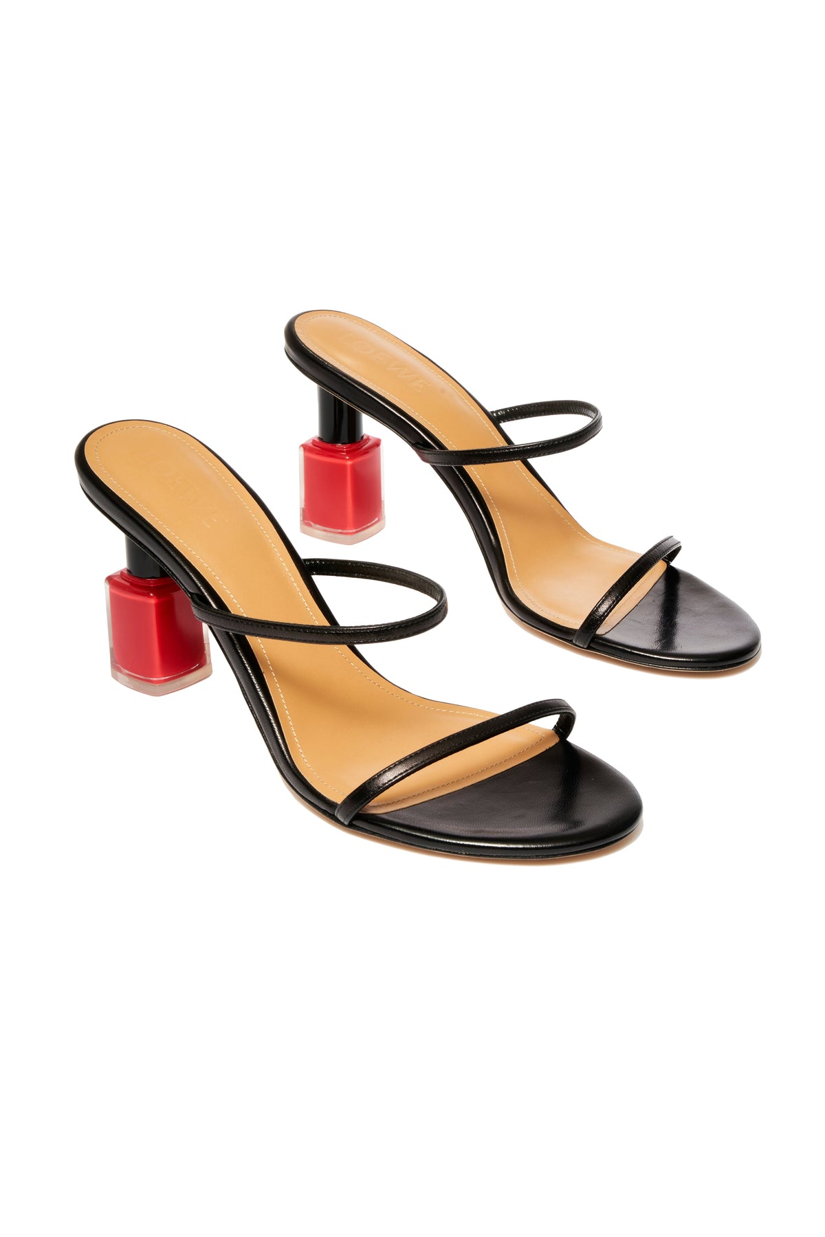 Loewe Nail Polish Black Heels