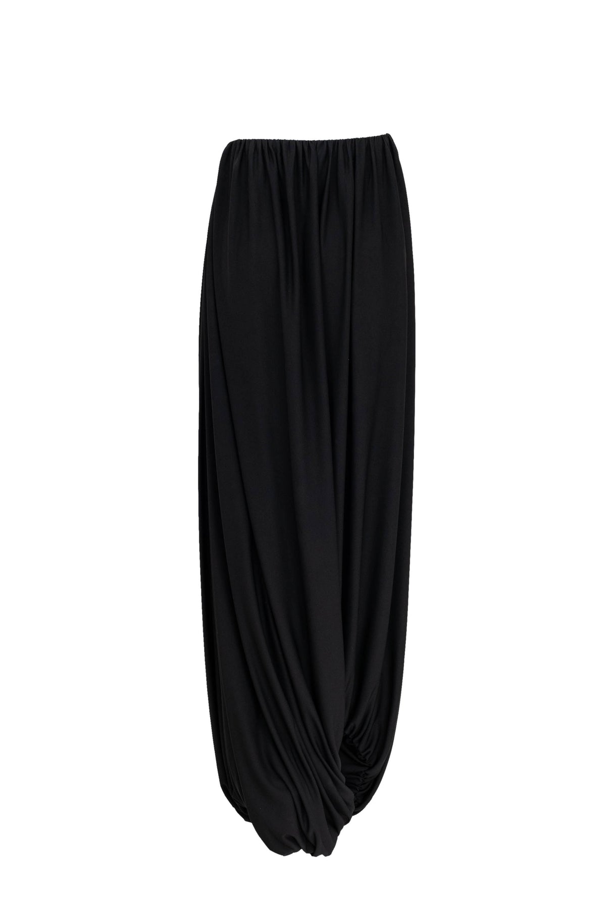 Loewe Size 44/10  Black Rayon Matte Jersey Baloon Pants NWT