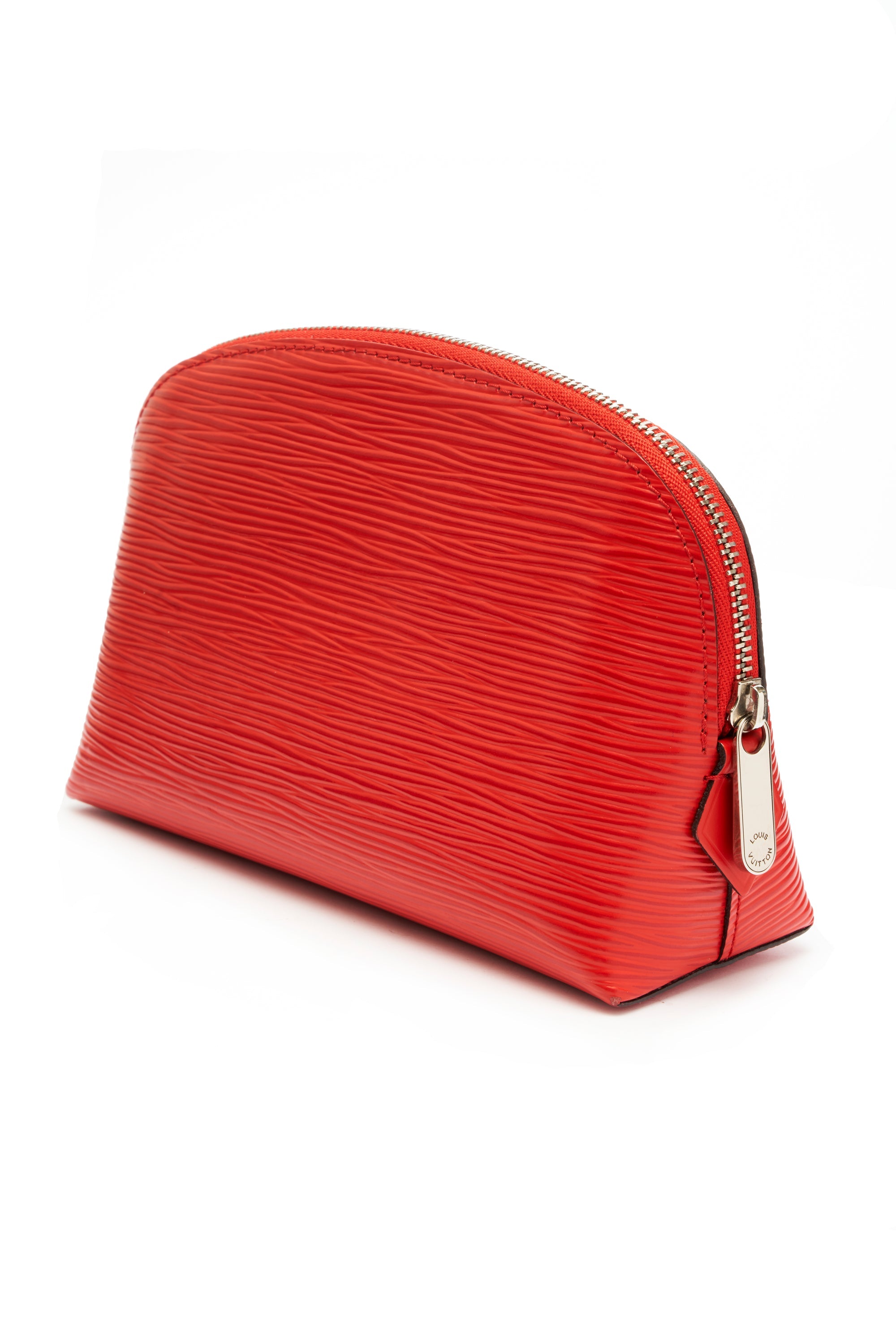 Louis Vuitton Coquelicot Red Epi Leather Cosmetics Pochette