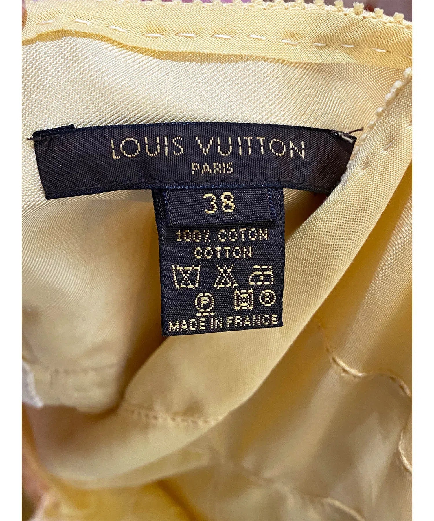 Louis Vuitton Vintage Babydoll Dress Early 2000's
