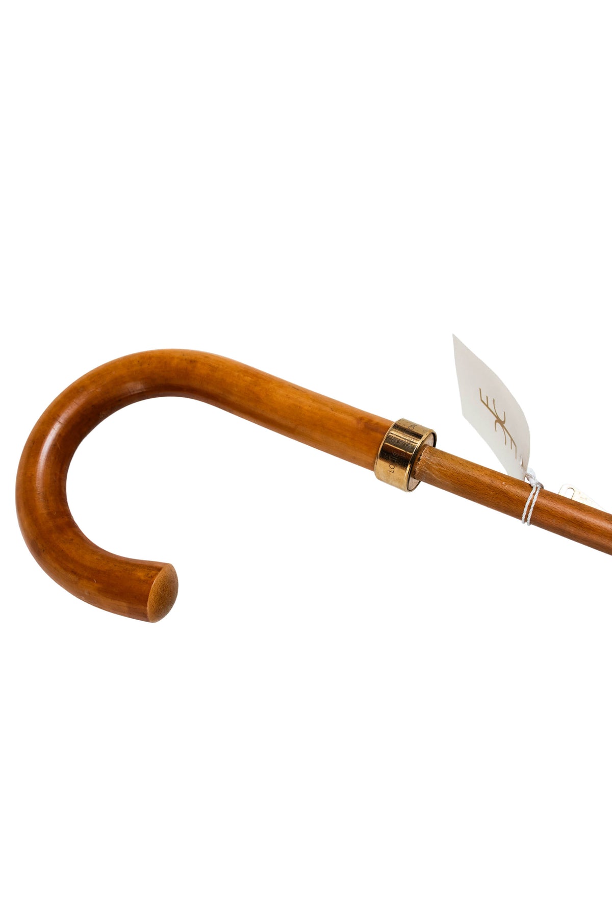 Louis Vuitton Green Taiga Umbrella With Wood Handle