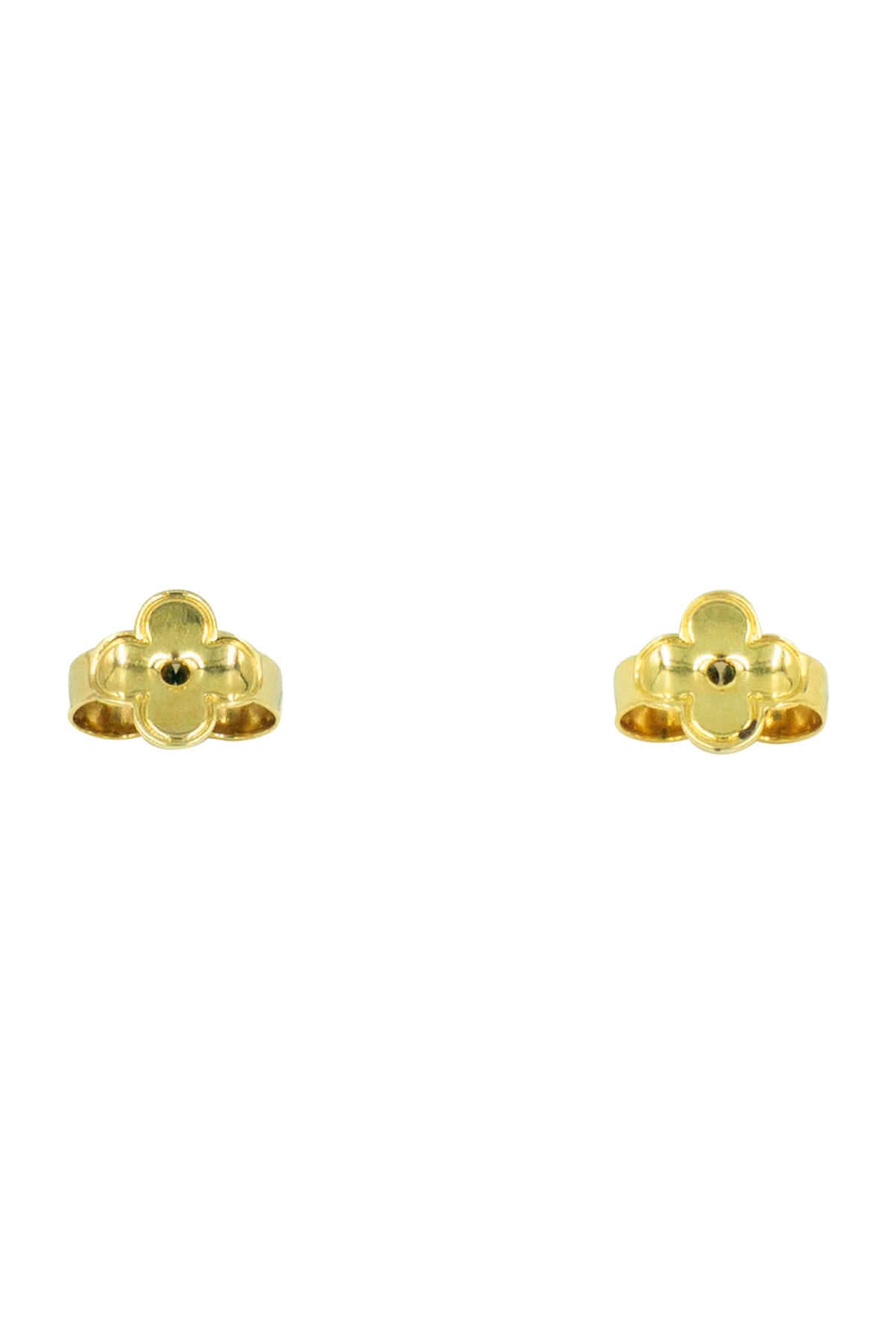 Louis Vuitton Blooming Monogram and Star Earrings 18k Gold