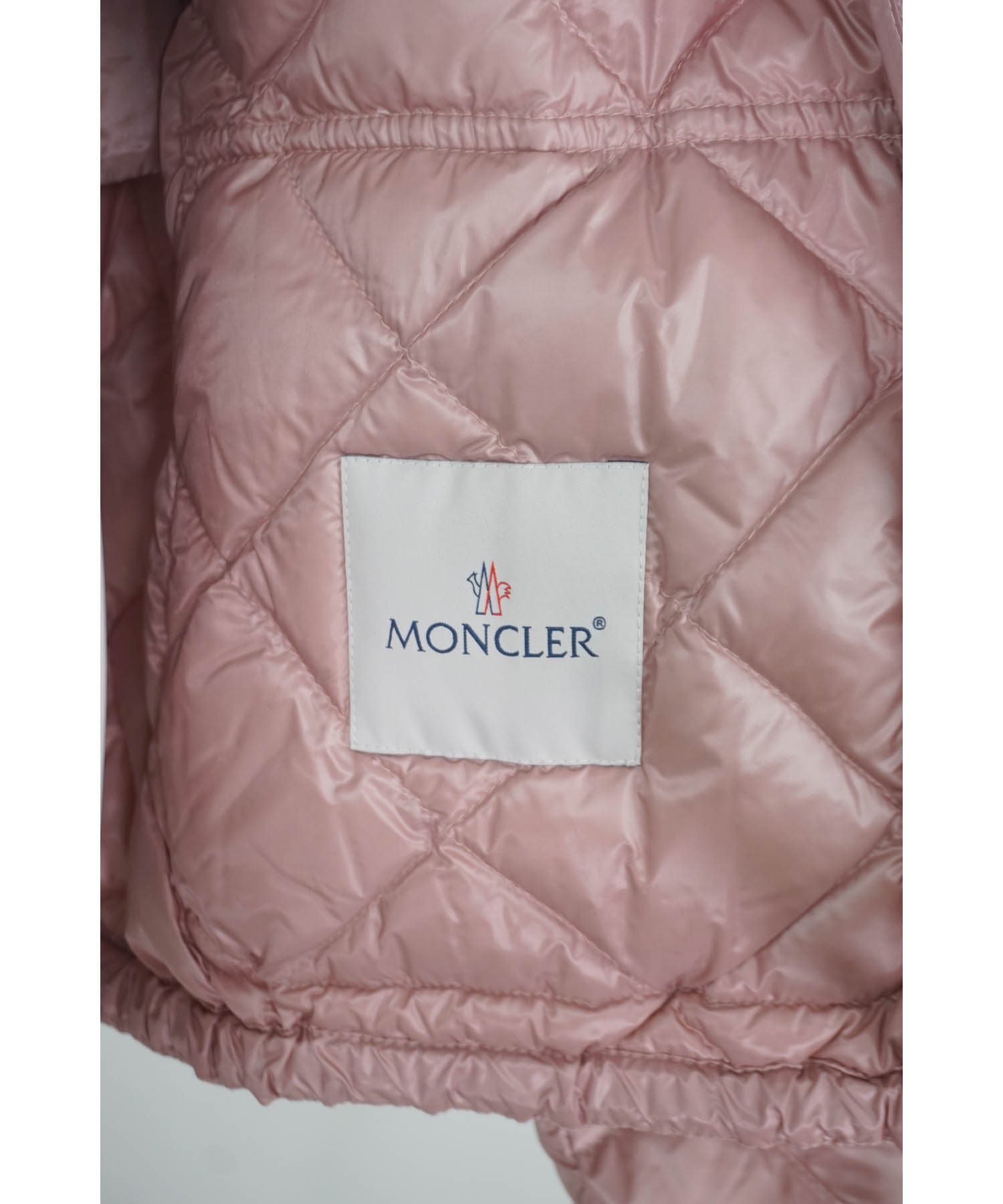 Moncler Dusty Rose Technical Zip Jacket Sz 3/Medium