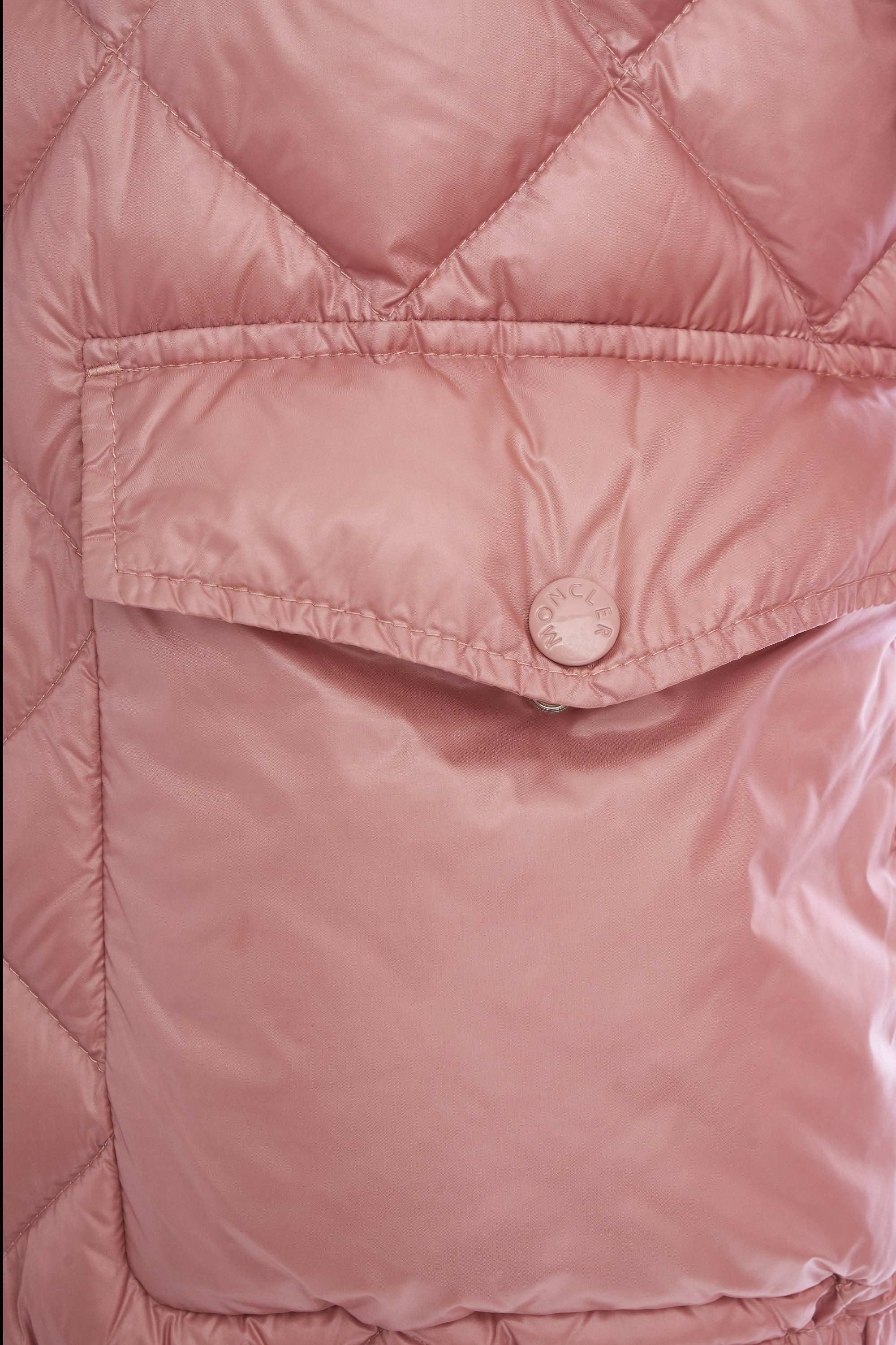 Moncler Pink Puffer Jacket Size 3