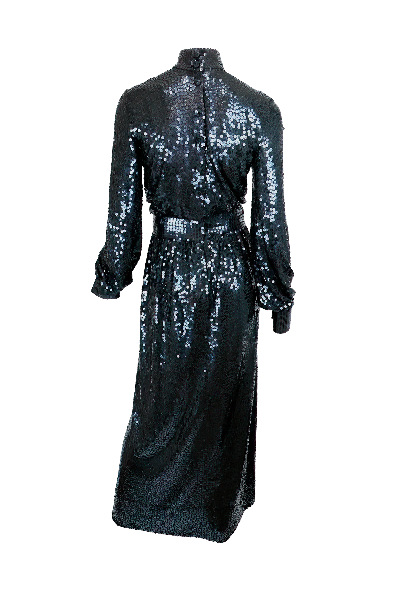 Norman Norell Iconic Vintage 1963 Mermaid Gown - Foxy Couture Carmel