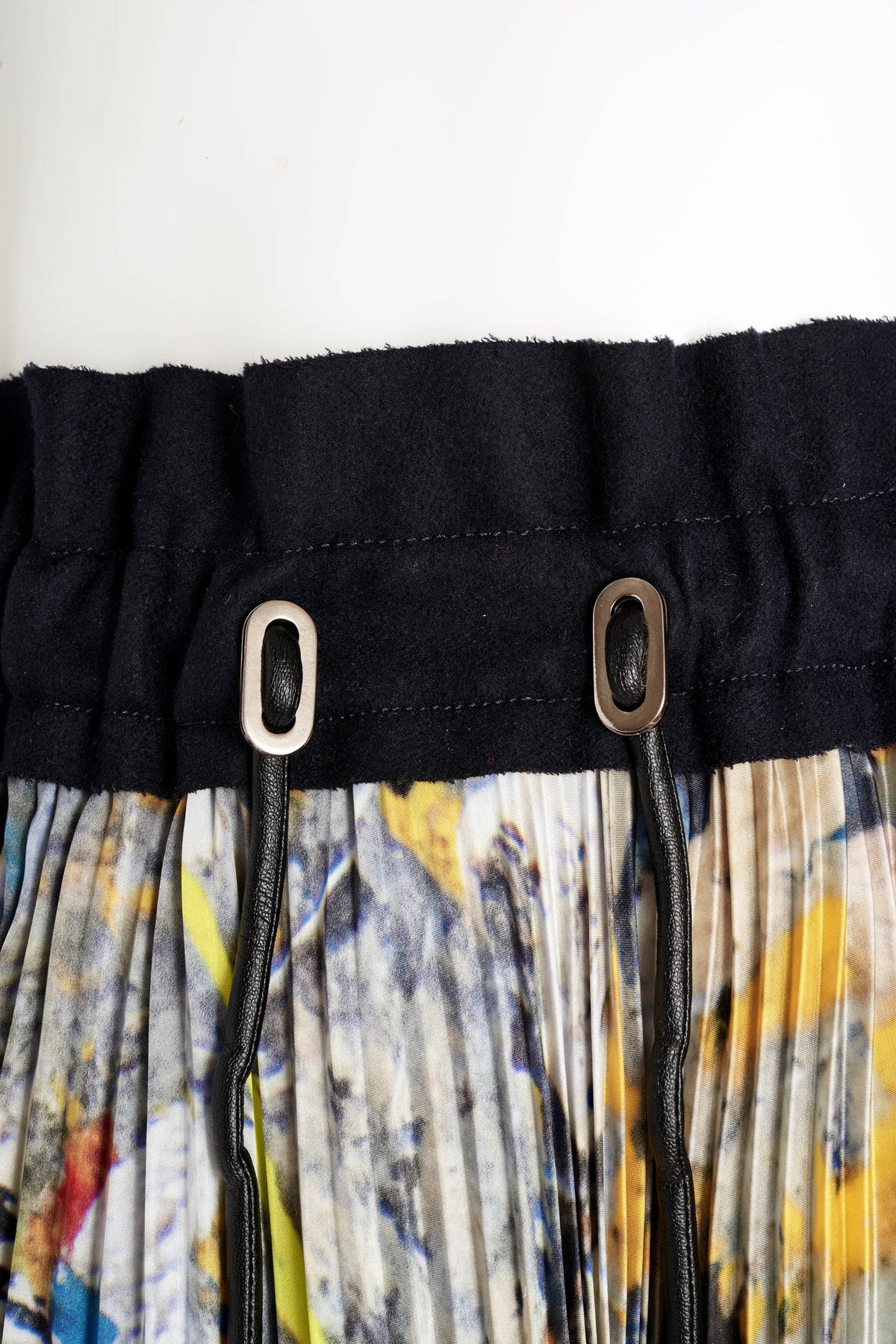 Sacai Pleated Jackson Pollock Skirt