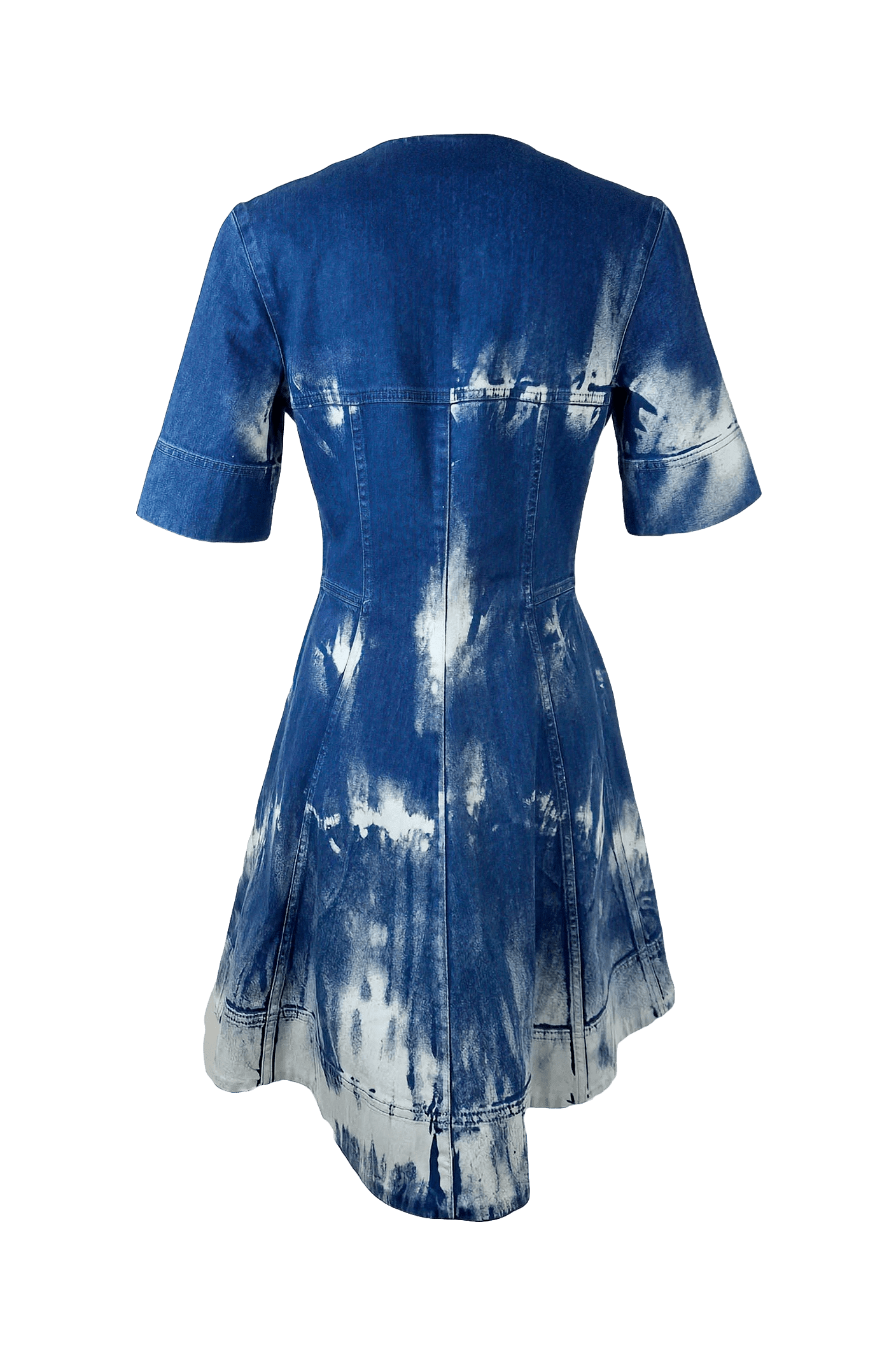 Stella McCartney Tie Dye Denim Dress