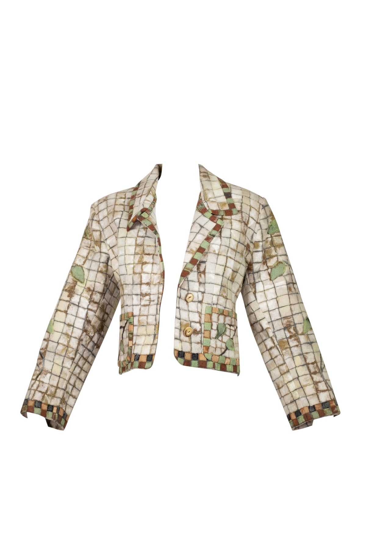 Todd Oldham Lamontagne Felted Jacket FW 1991 Size M/L