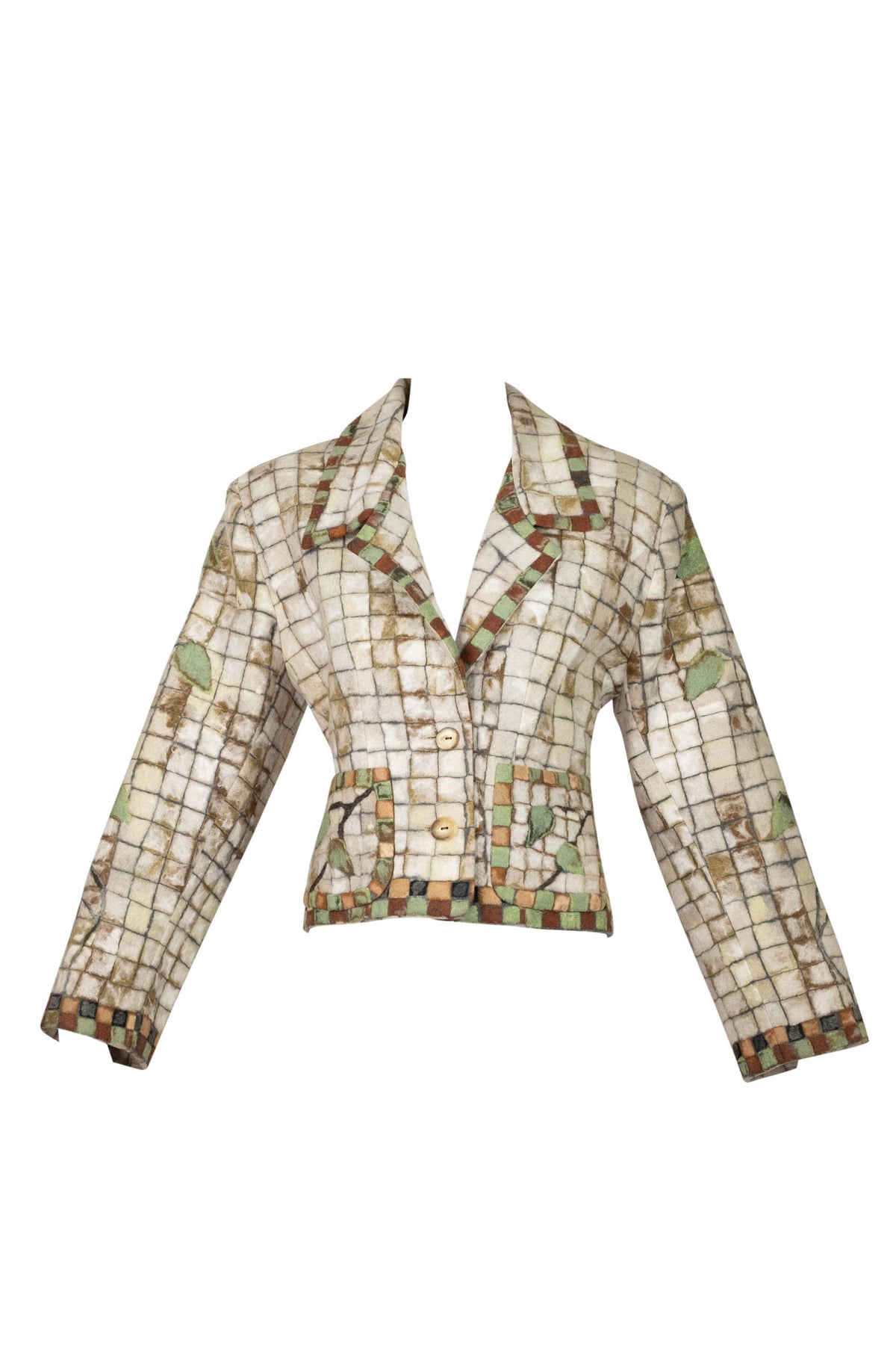 Todd Oldham Lamontagne Felted Jacket FW 1991 Size M/L
