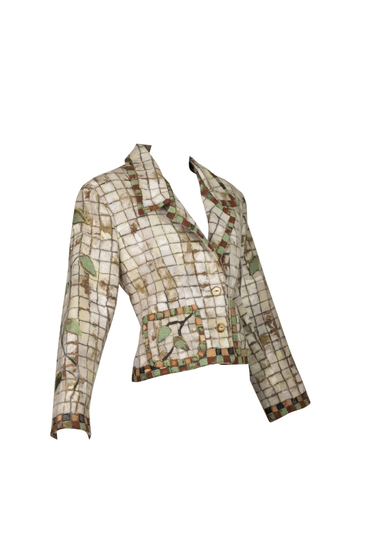 Todd Oldham Lamontagne Felted Jacket FW 1991 Size M/L