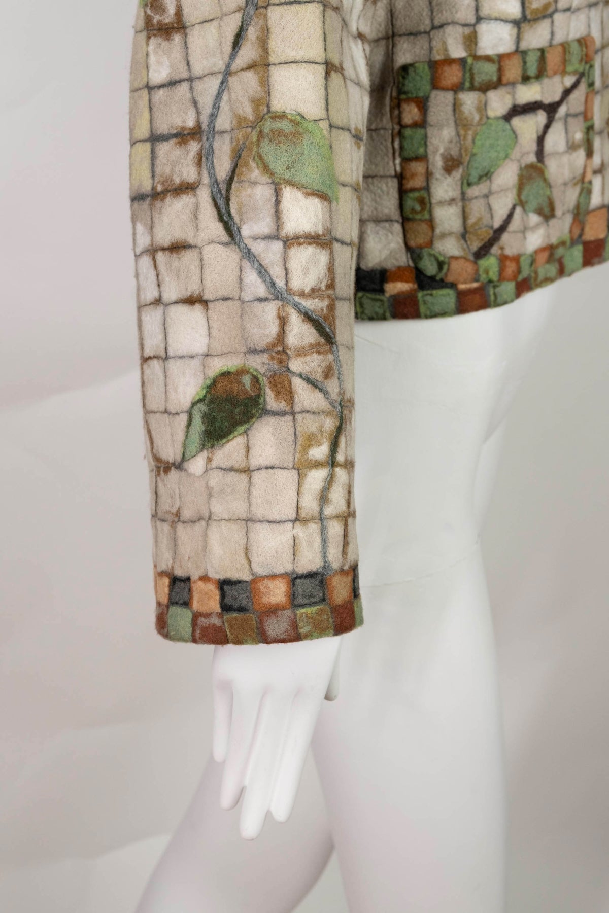 Todd Oldham Lamontagne Felted Jacket FW 1991 Size M/L