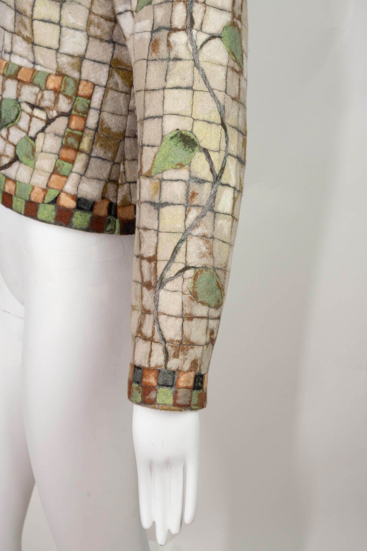 Todd Oldham Lamontagne Felted Jacket FW 1991 Size M/L