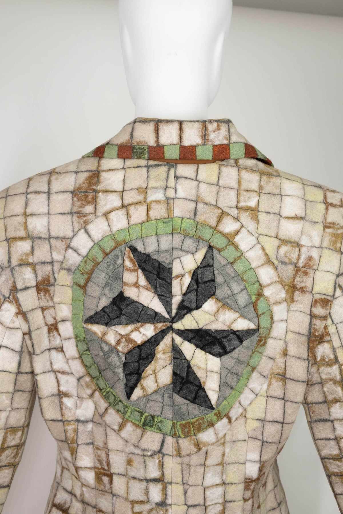 Todd Oldham Lamontagne Felted Jacket FW 1991 Size M/L