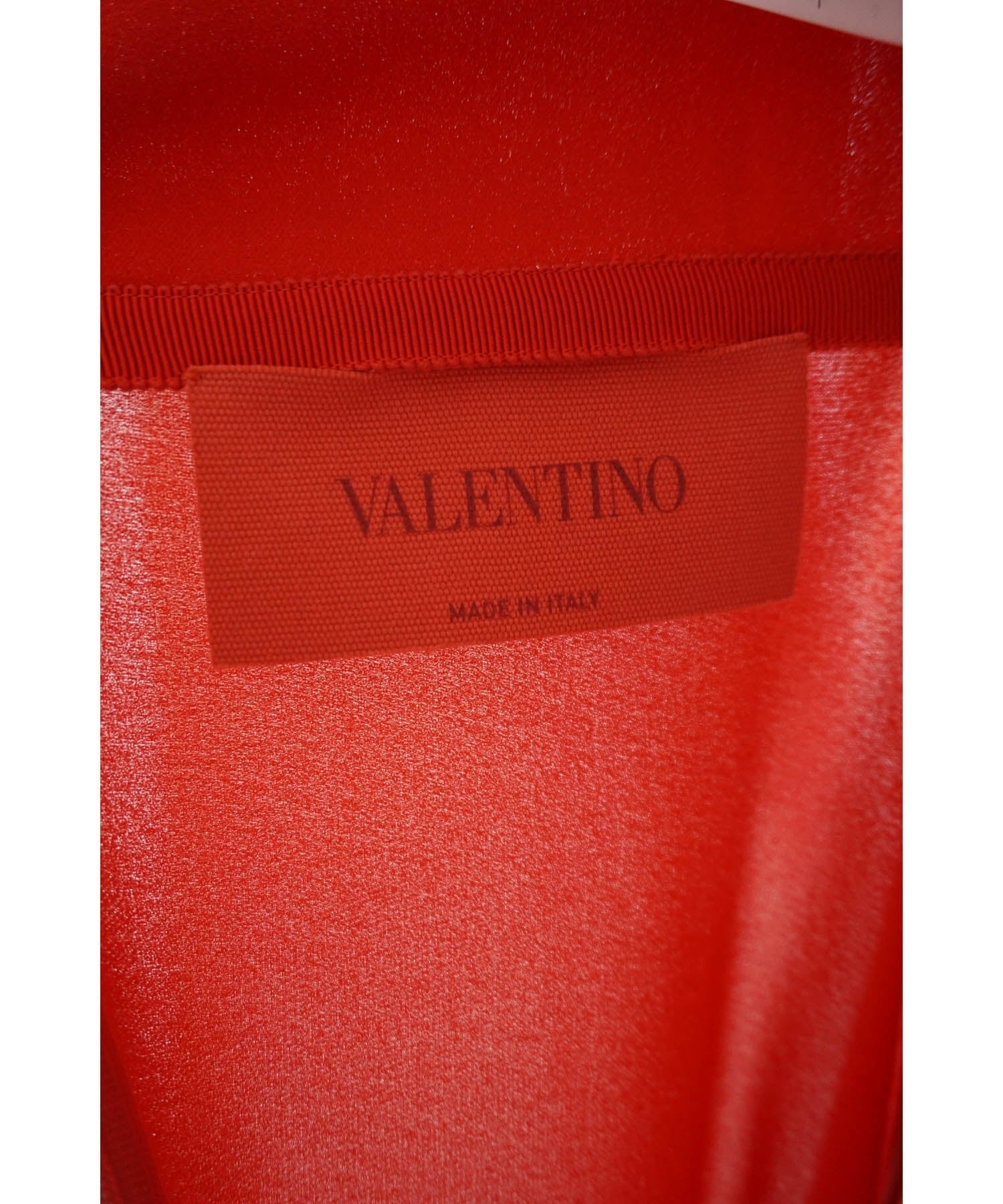 Valentino Iconic Midi Dress with Cape