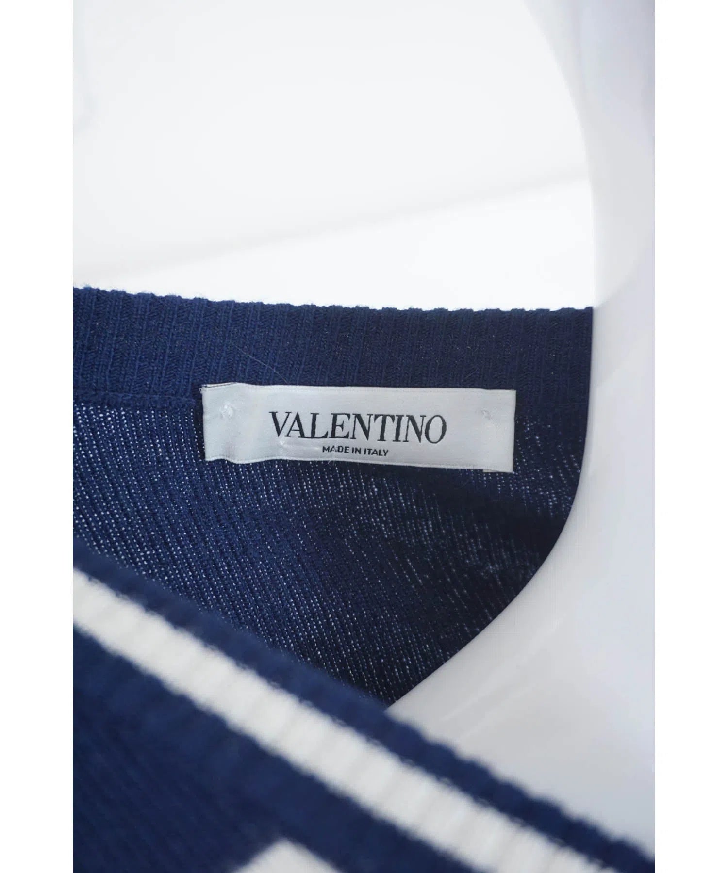 Valentino Logo V Neck Sweater 2019