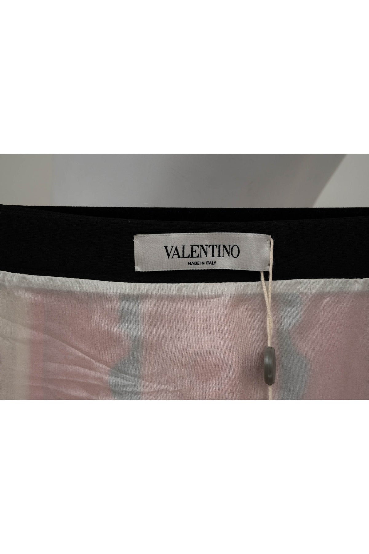 Valentino Pink and Red Scallop Edge Carmen Skirt Size 4 F/W2014