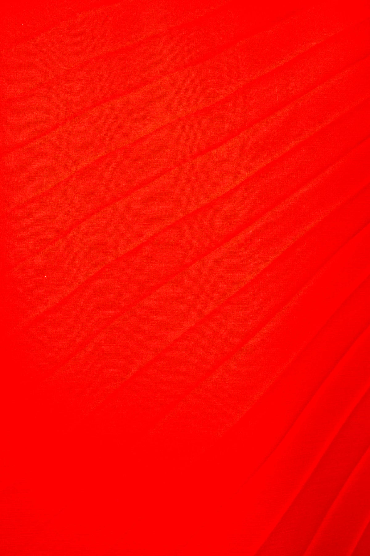 Valentino Red Chiffon Pleated Mini Dress Size 6